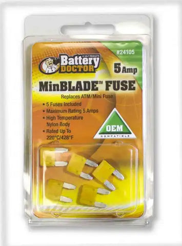 MIN BLADE FUSE-5 AMP