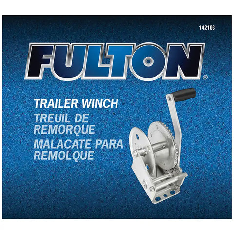 FULTON 142103 WINCH 1300 LBS. SINGLE-SPEED