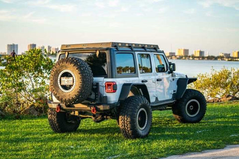 ROAD ARMOR 518RRS81B JEEP JLU 4 DOOR MODULAR ROOF RACK