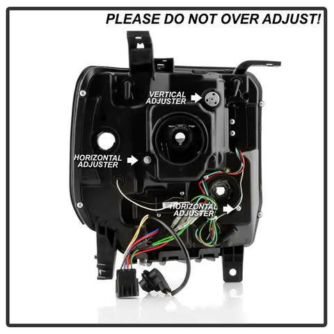 Spyder Automotive 5080851 Headlight Assembly Signature Series Projector Beam With L