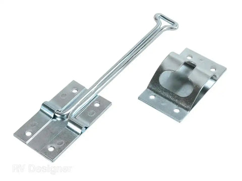 6' ENTRY DOOR HOLDER ZINC