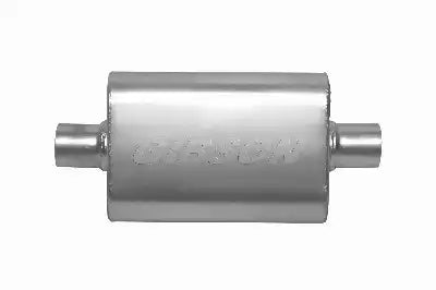 Gibson Performance Exhaust 55111S CFT Superflow Center/Center Oval Muffler Stainless