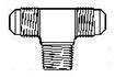 MIDLAND IND T1-6C 3/8 X 3/8 X 3/8 MALE TEE