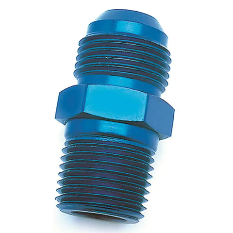 SPEEDFX 560676BK -6AN X1/4NPTF BLK ST FL TO PIPE ADP