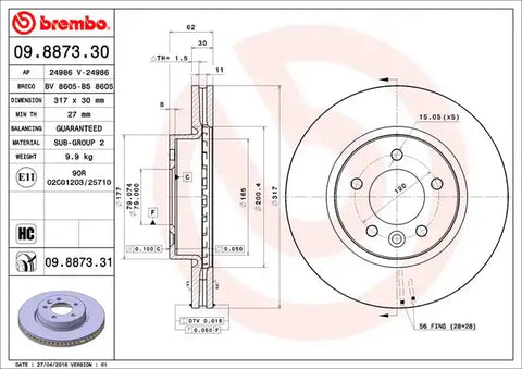 DISC BRAKE ROTOR