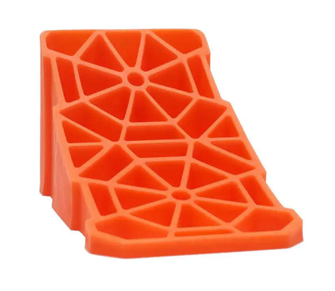 SET OF 2 WHL CHOCK LYNX LIL ORG SET