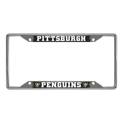 PITTSBURGH PENGUINS PLATE FRAME