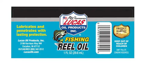 LUCAS OIL 10690 FISHING REEL OIL 1 OUNCE