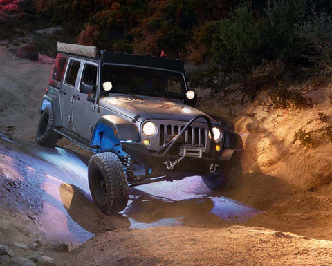 KC HILITE 339 CRL; 6 PC RGB ROCK LIGHT KIT