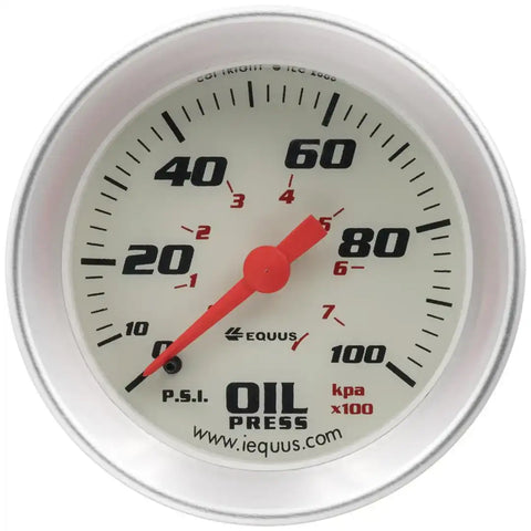 GAUGE  OIL PRESSURE  2'  0-100 PSI