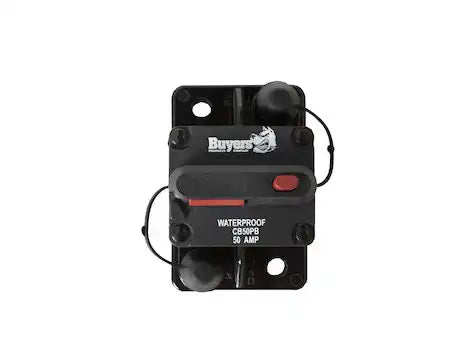 BUYERS PROD CB80PB CIRCUIT BREAKER 80 AMP PUSH-TO-TRIP