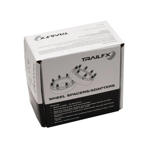 TRAILFX W655004B HUB CENT SPCR BLK 6X5.5 12X1.5 LUG