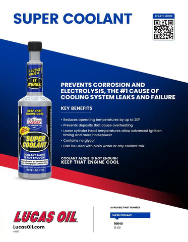 LUCAS OIL 10640 SUPER COOLANT / 12X1 / 16