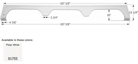ICON 01755 TETON H FENDER FS1755PW