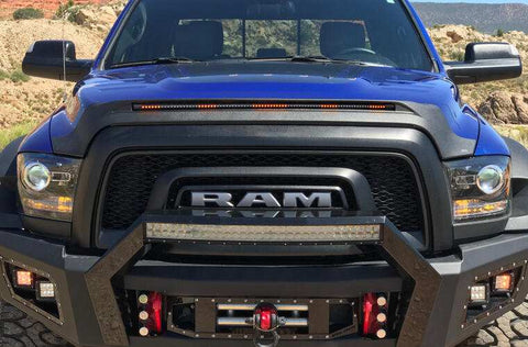 Auto Ventshade (AVS) 953051 - Aeroskin LightShield Pro Hood Protector Fits 2010 2018 Ram 2500, 3500
