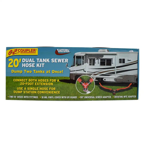 EZ COUPLER DUAL TANK 10' KIT