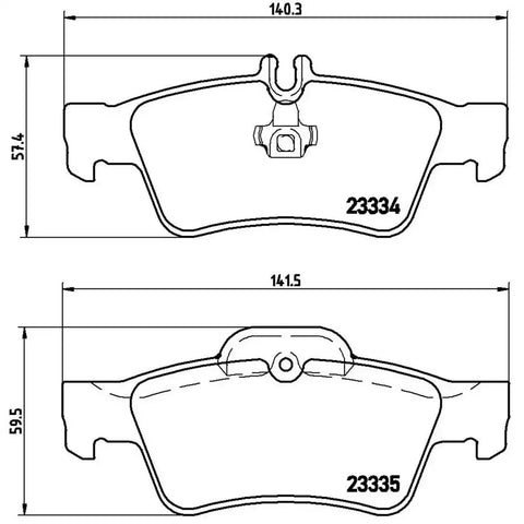 DISC BRAKE PAD SET