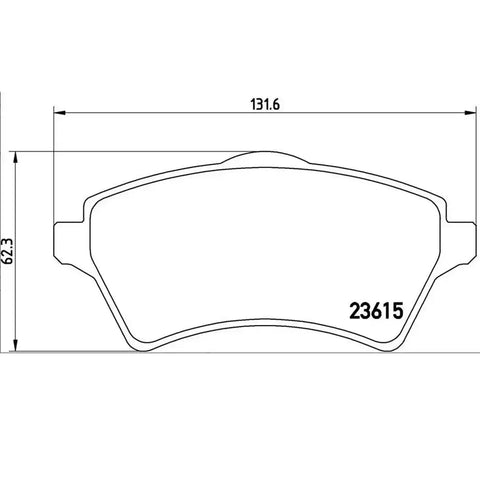 DISC BRAKE PAD SET