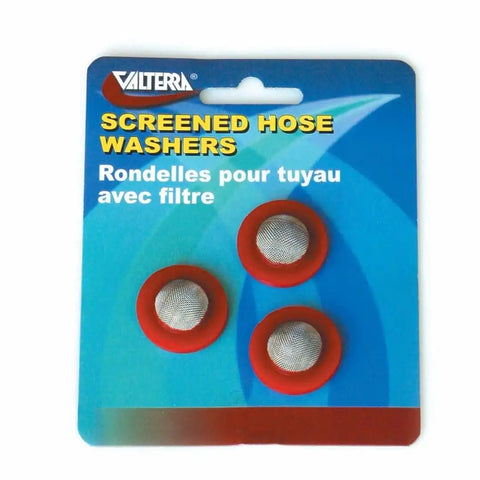 HOSE WASHERS W/SCREEN 3/C