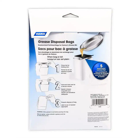 CAMCO 42286 GREASE STORAGE CONTAINER REPLACEMEN