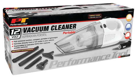 PERFORM TOOL W50012 12V PORTABLE VACUUM CLE