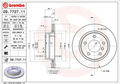 DISC BRAKE ROTOR