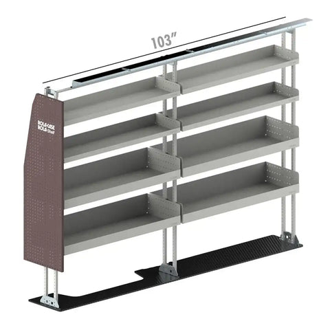 ROLACASE RSFMHRBA- DR VAN SHELVING BASIC BIN PACKAGE