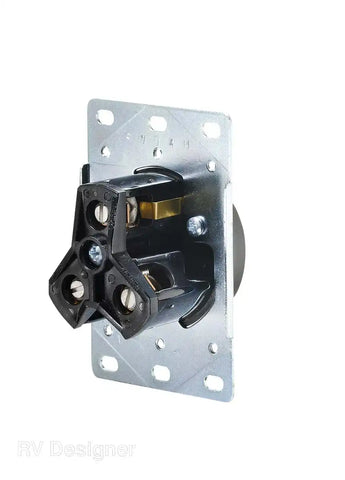 30 AMP FLUSH RECEPTACLE