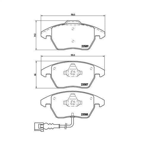 DISC BRAKE PAD SET