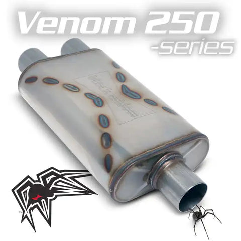BLACK WIDOW BWSDV2-33 VENOM 250-SERIES 3' SINGLE/3' DUAL