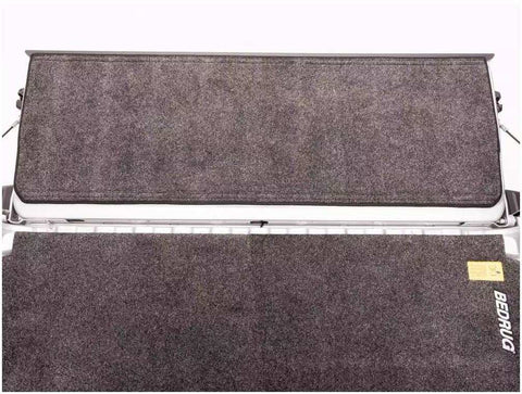 BedRug BMR24TG Tailgate Mat Direct-Fit Dark Gray Carpet-Like Polypropylene