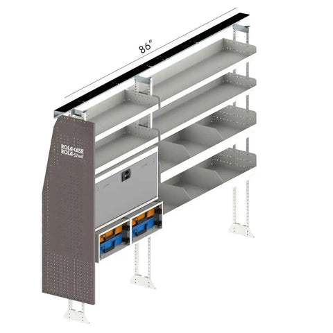 ROLACASE RSMRSGE-DR VAN SHELVING GENERAL BIN PACKAGE
