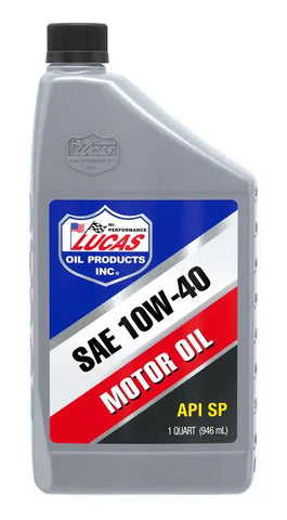 LUCAS OIL 10275 SAE 10W-40 MOTOR OIL/6X1/