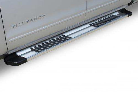 Raptor 1775-ALM - 6 in. OEM Running Boards 75 Rocker Panel Mount Aluminum