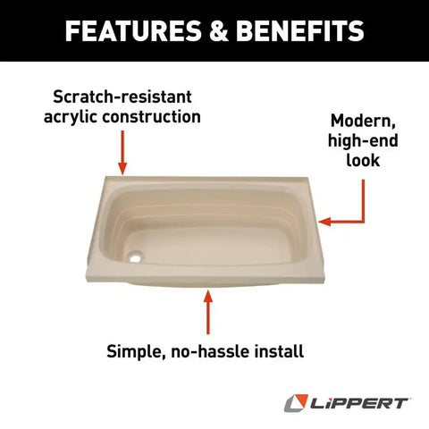 PARCHMNT-LEFT HAND DRAIN