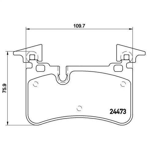 DISC BRAKE PAD SET