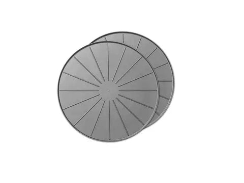 WEATHERTECH 8A15CST2PKGR 15IN ROUND COASTERS - GREY -