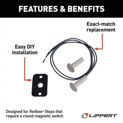 DOOR SWITCH - 3/8' DIAM