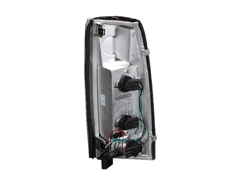 ANZO USA 211140 Tail Light Assembly Uses OE Bulbs Red/ Clear Lens Chrome Housing