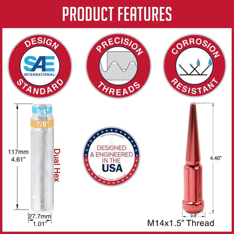 SPIKE M14(24)RED