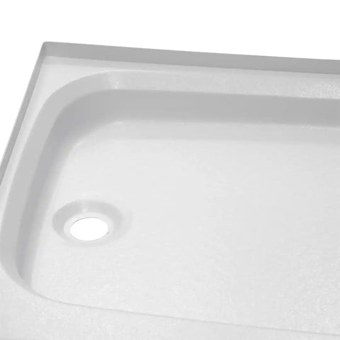WHITE 24X32 LH SHOWER PAN