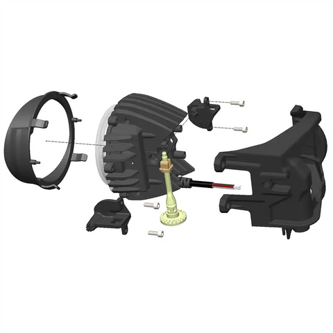 RIGID Industries 37116 - Toyota 360-Series PRO SAE Fog Kit White