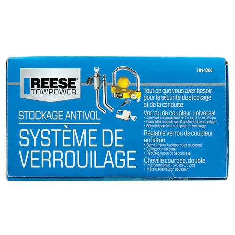 REESE 7014700 TOW ANTI-THEFT LOCK KIT