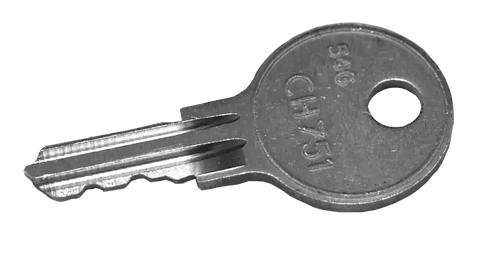 REPLACEMENT HUD/HURD KEY