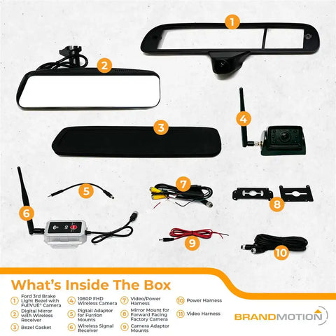 TRANSPERENT TRAILER WIRELESS CAMERA