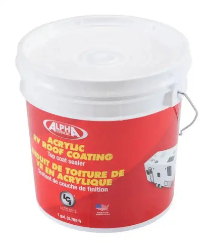 4034 WH LATEX ROOF COAT (1-GALLON)