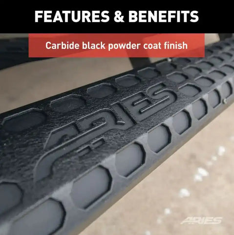 ARIES 2556056 ADVANTEDGE 75' BLACK ALUMINUM SIDE