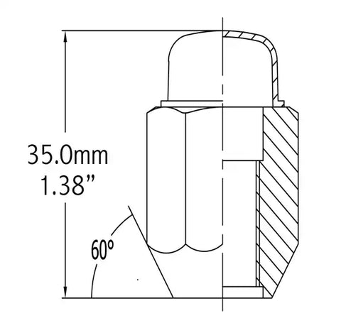 LUG-ACRN 13/16-M12 1.5