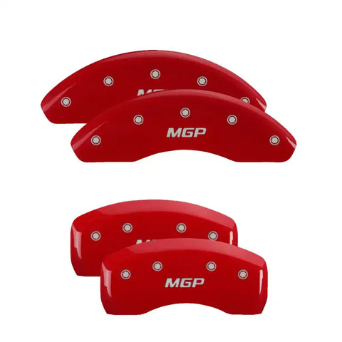 SET OF 4 CALIPER COVERS  ENGRAVED F