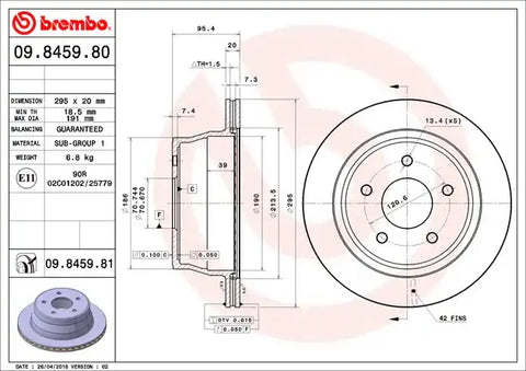 DISC BRAKE ROTOR